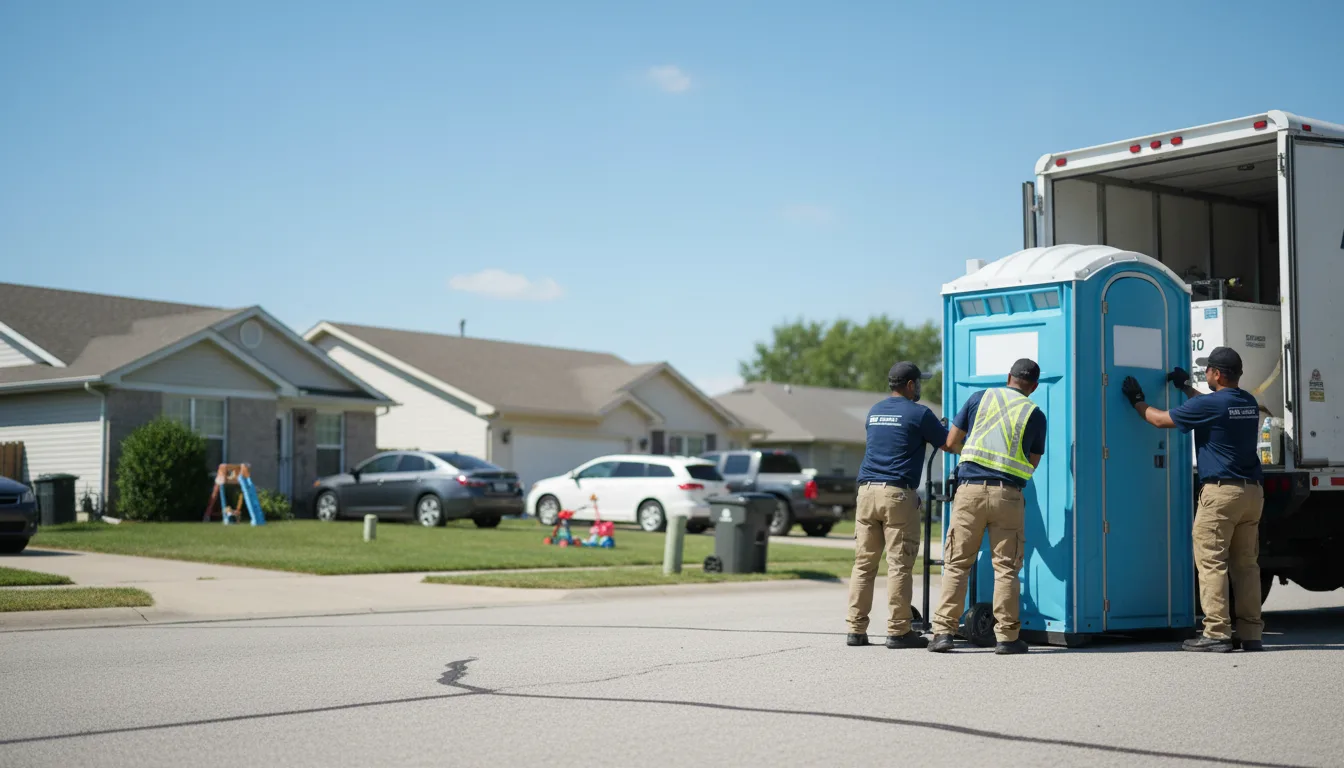 Standard Porta Potty Rentals in Blackburn, MO near me